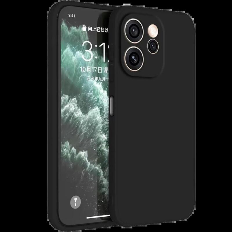Case Oppo RENO16 5G Square Liquid Premium Black