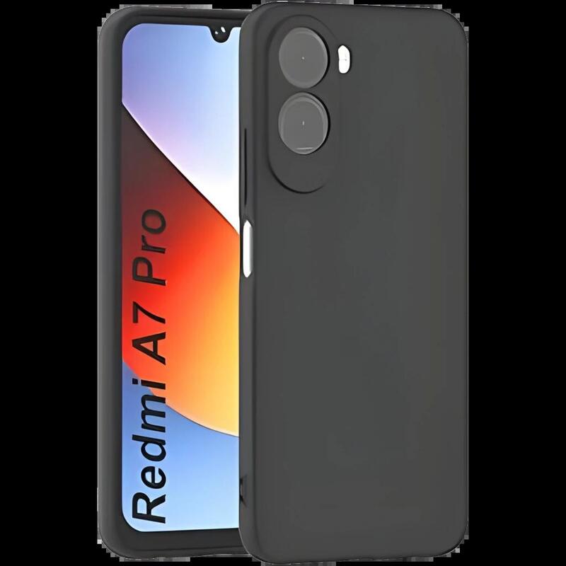 Case Xiaomi Redmi A7 Pro Square Liquid Premium Black