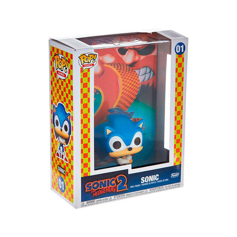 Funko Pop Hedgehog 2 Cover Sticker Edición