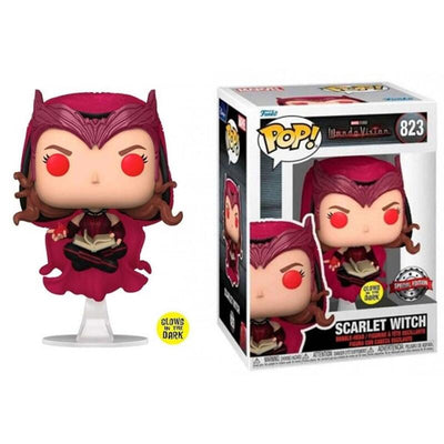 Funko Pop Marvel Wandavision Glows Scarlet Witch 62345 — image 1
