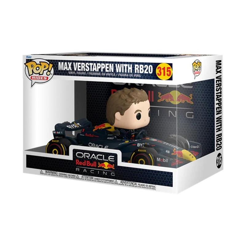 Funko Pop Ride Max. Verstappen Con RB20 Oracle Network Bull Racing