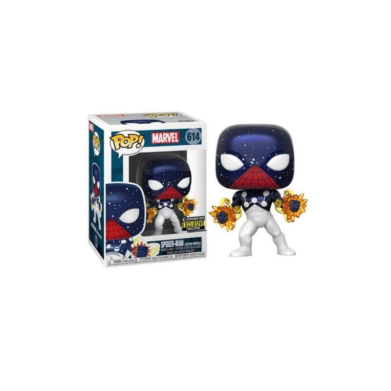 Funko Pop Spider-man Capitan Universo 614 - Marvel Exclusivo - 889698470643