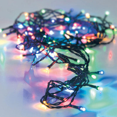 Garland a Batteries Multifuncion 48 Leds Cable Black Light Multicolour 4M — image 1
