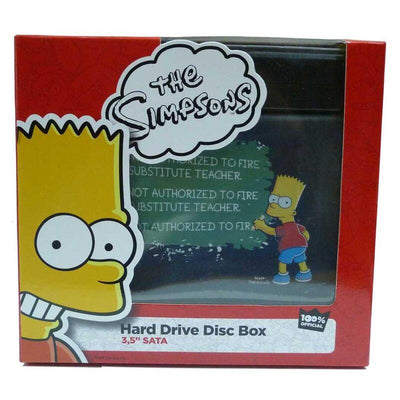 HDD Caja-ext. USB 3,5 SATA Simpson Black — image 1