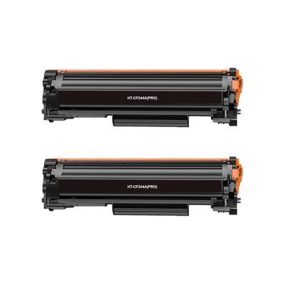 HP CF244A Black Pack 2 Toner Genericos - Reemplaza 44A — image 1