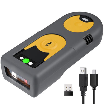 Inateck BCST-42 Yellow 1D/2D Barcode Scanner, Bluetooth 2,4G — image 1