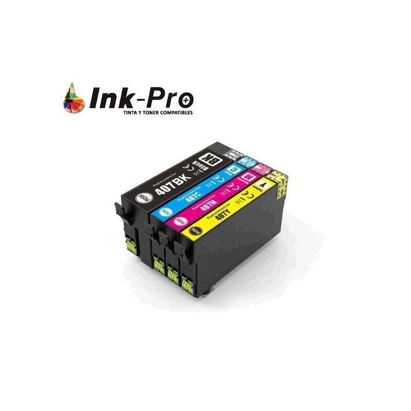 Inkjet Inpro Epson E407XL Cyan 1.900 Pag. Premium