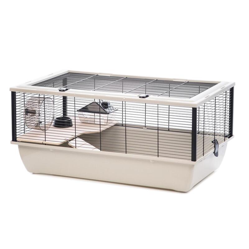 Cage Hamster Inter-zoo Bob + Wood Beige