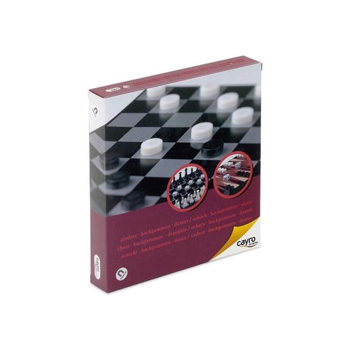 Set Ajedrez + Damas + Backgammon Magnetic — image 1