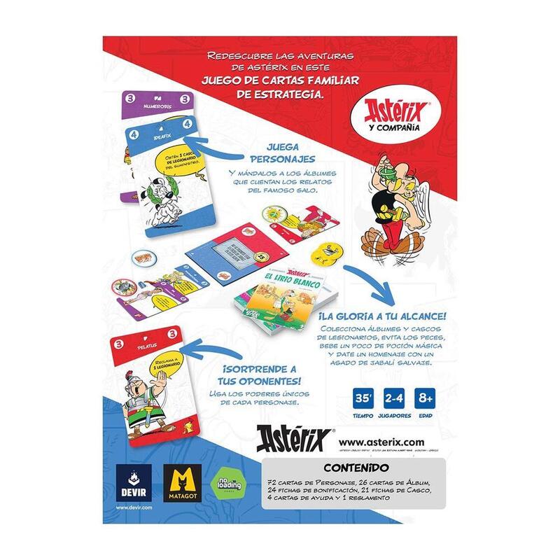 Set Of Cartas Asterix And Compañía