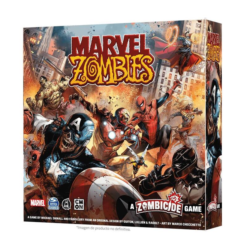 Set Of Desk Marvel Zombies Edad Recomendada 14 Years