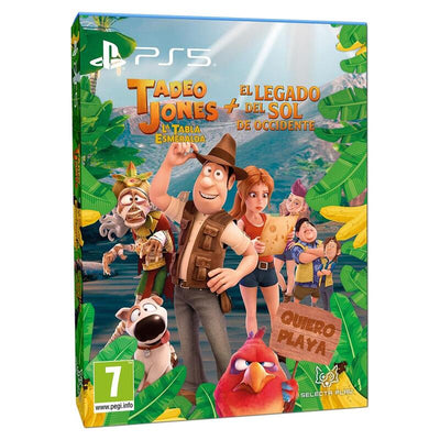 Set Tadeo Jones 3: Tabla Esmeralda + Legado Sol Occidente Playstation 5 — image 1