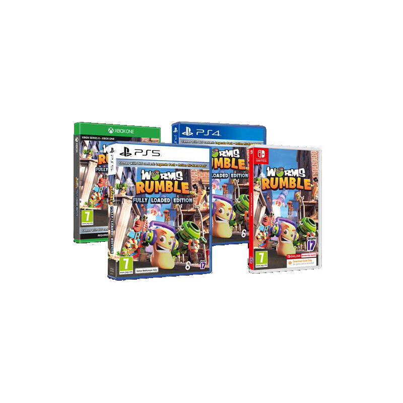 Set Worms Rumble Fully Loaded Edition Playstation 4