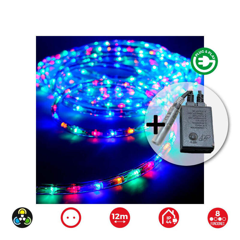 EDM Kit Flexiled 12M Multifuncion Multicolour