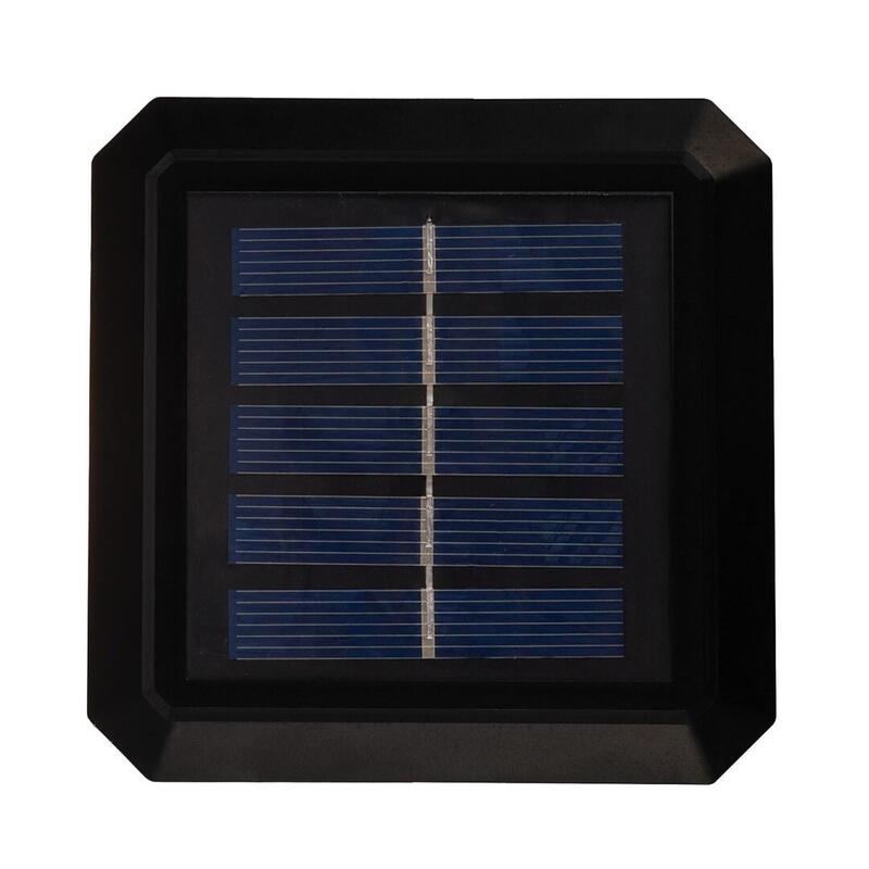 Greenblue Lamp LED Solar Poste , 100 X 100MM, Cover Forma Sobre, 3200 K, GB128 Ww