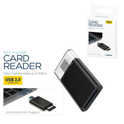 Platinet Card Reader External microSD/TF Uhs-ii USB 3.0 2 Ranuras — image 1