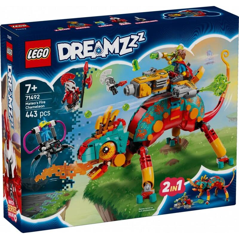 Lego 71492 Dreamzz Camaleón Fuego Mateo