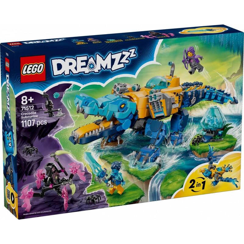 Lego 71512 Dreamzzz Krokodil-u-boot 71512