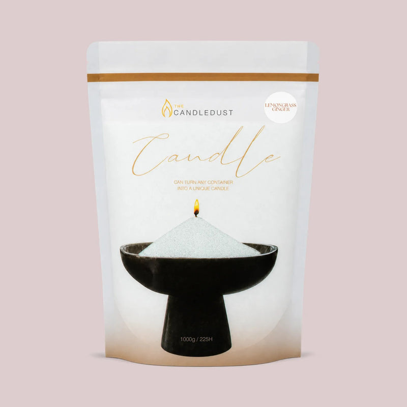 Lemongrass Ginger Scented Candle Sand Refill, 1kg