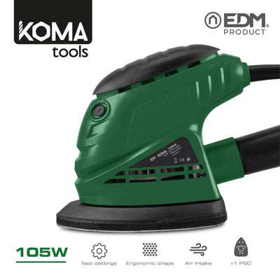 Koma Tools Lijadora Type Mouse 105W 14,1X14,5CM — image 1