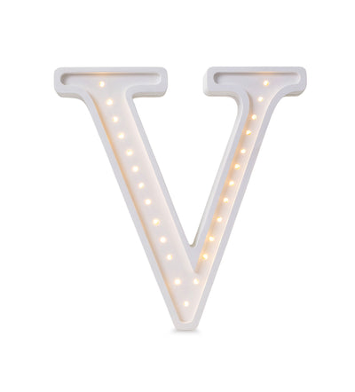 Little Lights Letter Lamp - V