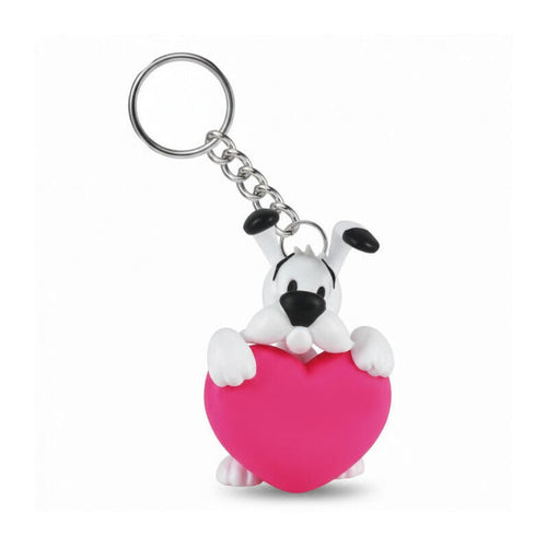 Keyring Astérix Figure Ideafix Corazón Pink — image 1
