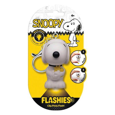 Keyring Figure 3D With Light Snoopy Peanuts Flashies — image 1