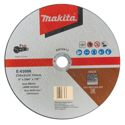 Makita E-03006 Drive Corte 230X1,9MM Inox — image 1