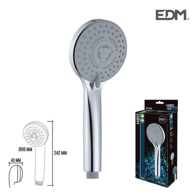 EDM Handle Ducha Anticalcareo. Modern 3 Funciones. Colour Cromo. — image 1