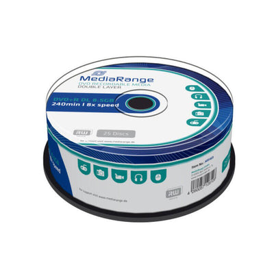 Mediarange Dvd + R Dl 8X 25PCS Cake Inkjet Fullsurface Printab — image 1
