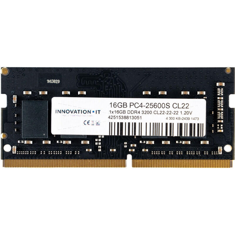 Innovation It Memory SODIMM 16GB 3200 CL22-22-22 1,2V Ld