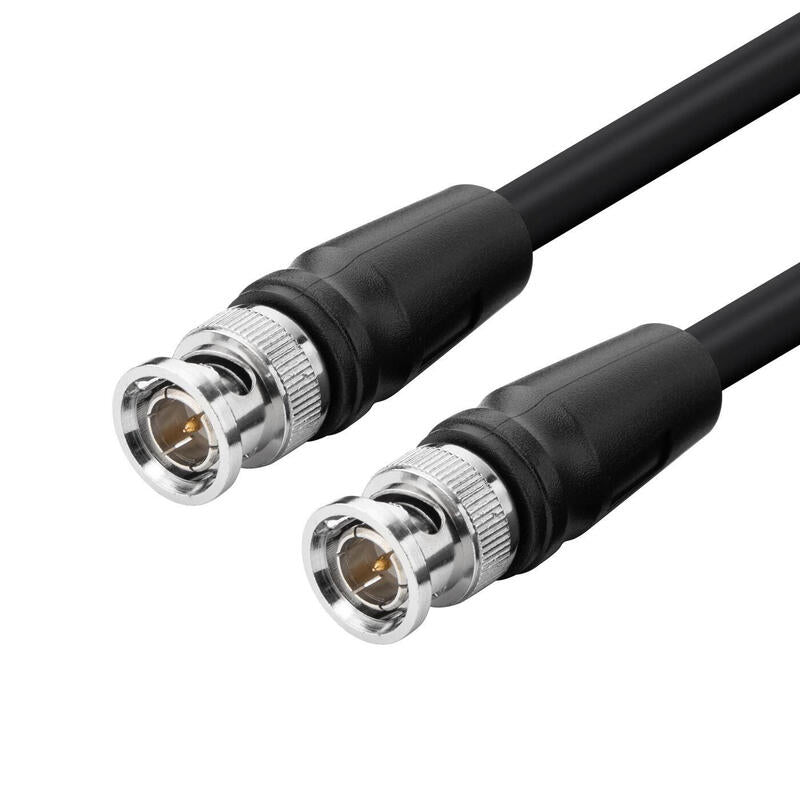 Microconnect BNC-HDSDI-1M Cable Coaxial RG-6 Black