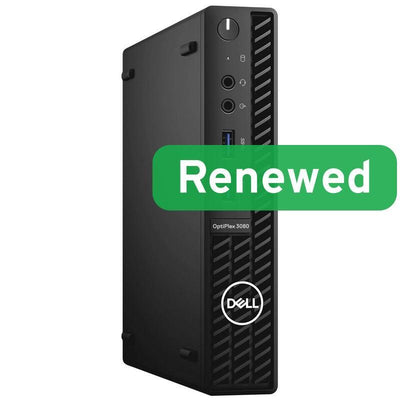 Dell Mini PC Refurbished Grade a Optiplex 3080 Micro I5-10500T 8GB 256GB SSD Intel UHD Graphics 630 W11 Pro — image 1