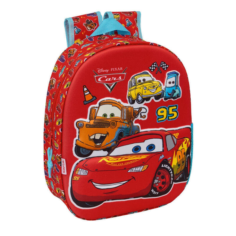 Backpack 3D Cars Disney 33CM