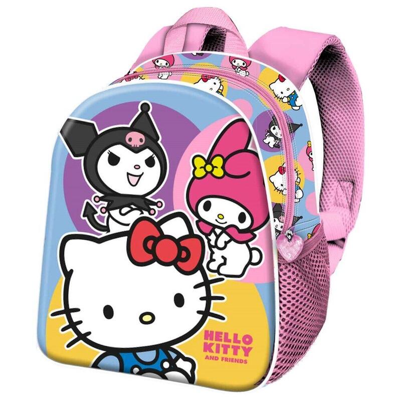 Backpack 3D Happy Hello Kitty And Friends 30CM