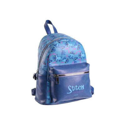 Backpack Casual Moda Polipiel Stitch Blue — image 1