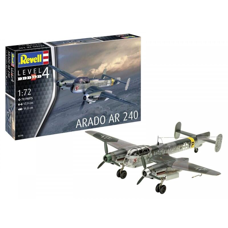 Model Plastic Arado AR-240 1/72