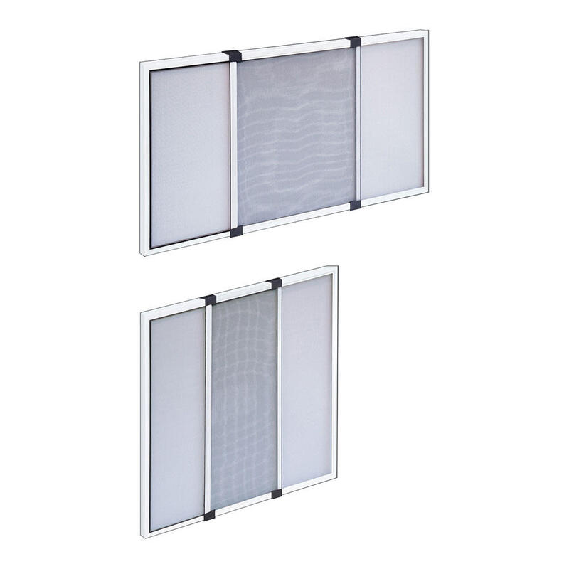 Mosquitera With Frame Extendable White 50-92 X 40CM