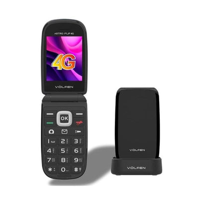 Mobile Phone Volfen Astro Flip 4G Screen XXL Type Choncha Black — image 1