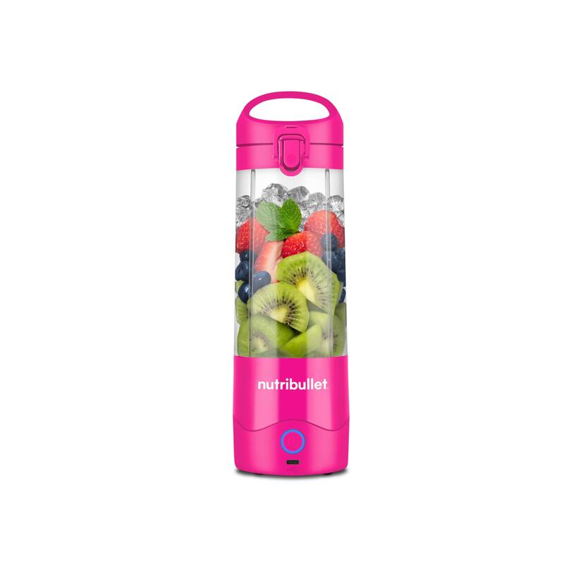 Nutribullet Blender Pie Laptop NBP003BP Pink Funciona With Batteries 0,475 Litros 0C22300174