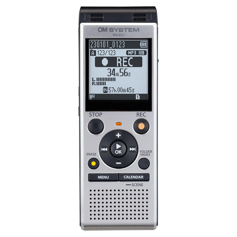 Olympus WS-882 Card Flash Silver