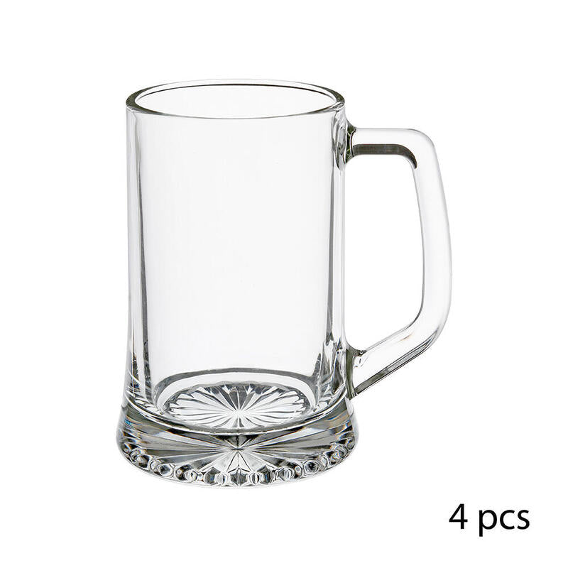 Pack 4 Jarras Cerveza Glass 32CL