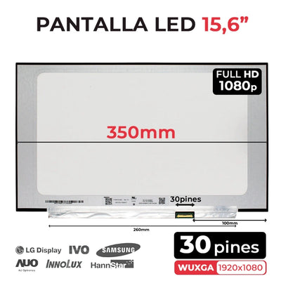 Screen LED Matte 15.6 Laptop NT156FHM-N43 V8.0 1920X1080 — image 1