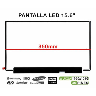 Screen LED Brillo 15.6 Laptop B156HAN02.1 Hwea — image 1