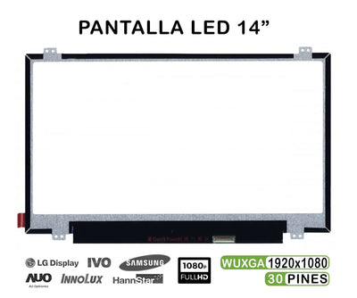 Screen LED 14 Laptop N140HCA-EAB REV.C2 — image 1