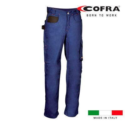 Cofra Pantalon Woman Walklander Blue Marino Black Size 44 — image 1