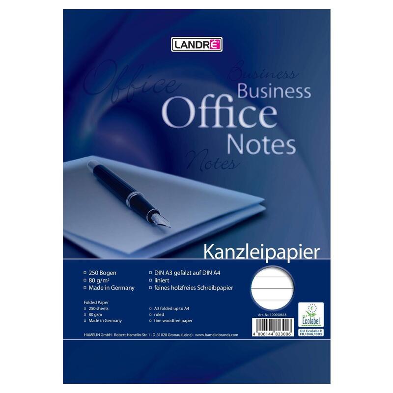 Paper Office Landre A3/A4 Plegado, 80G/M², 250 Units