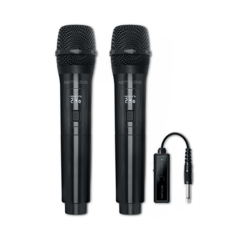Muse Paquete 2 Microphones Inalámbricos MC-50 Wi