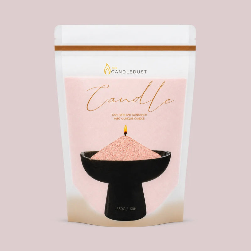 Peach Unscented Candle Sand Refill, 350g