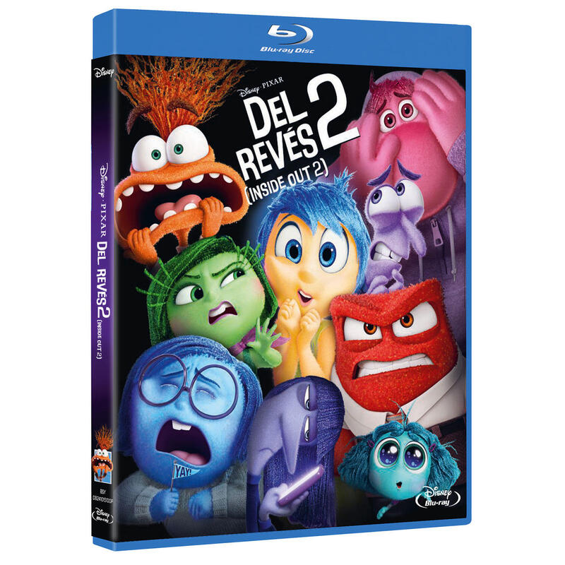 Film Revés 2 (inside Out 2) - Bd Blu-ray